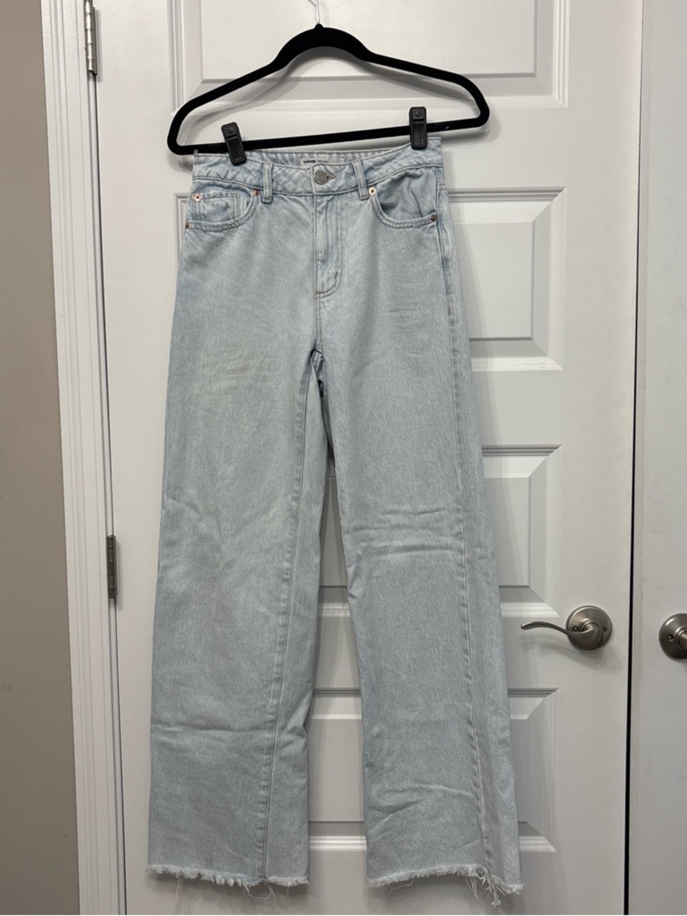 Garage Denim Light Wash Wide Leg Women’s Jeans